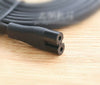 US AC Power Cord 2-Prong 622-0301 For Apple Time Capsule Apple Tv Mac Mini Black