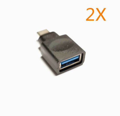 2X  USB-C Type C 3.1 Male to USB 3.0 Type A Female Adapter Sync Data Hub OTG