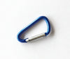 5x 5cm Aluminum Snap Hook Carabiner D-Ring Key Chain Clip Keychain Hiking Camp