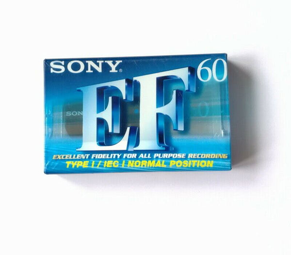 C-60EFB Sony Audio Cassette Tape EF 60 Type I IEC I Normal Position 60 – Magconn