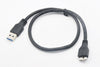 Black Top Quality 1.5 Ft. 45 cm SuperSpeed USB 3.0 A Male to Micro B Male Cable