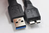 Black Top Quality 1.5 Ft. 45 cm SuperSpeed USB 3.0 A Male to Micro B Male Cable