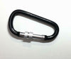 5x Aluminum Carabiner D-Ring Key Chain Clip Snap Hook Karabiner Camping Keyring