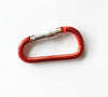 5x Aluminum Carabiner D-Ring Key Chain Clip Snap Hook Karabiner Camping Keyring