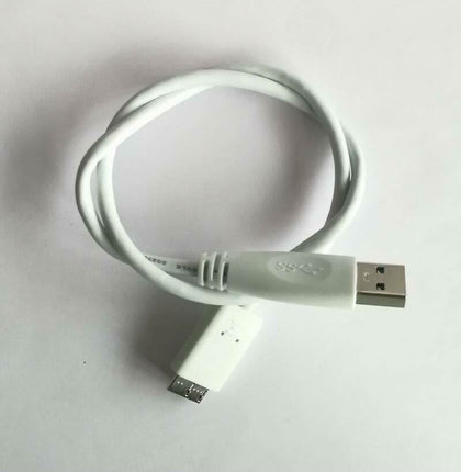 White USB Cable Cord For Seagate Backup Plus Portable Hard Drive 4TB STDR4000100