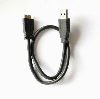 USB 3.0 Power Charger +Data SYNC Cable Cord For Toshiba External Hard Drive Disk