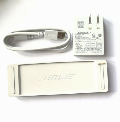 5V 1.6A Wall Charger & Cradle Pearl -For Bose-SoundLink Mini Series II Speaker