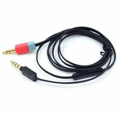 3.5mm Jack Audio Cord Cable Remote for Skullcandy Crusher Wireless Headphone