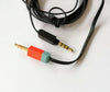 3.5mm Jack Audio Cord Cable Remote for Skullcandy Crusher Wireless Headphone