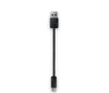 Black Micro USB Charging Cable For Dr. Dre Beat Pill / Solo Studio Headphones