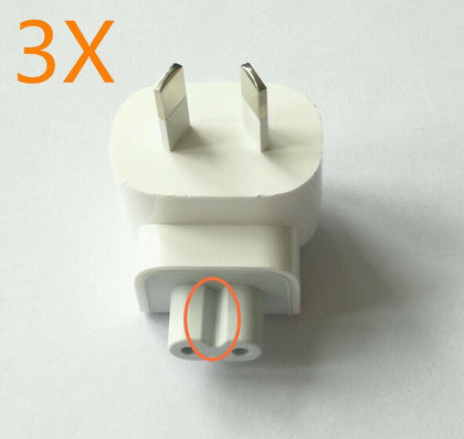 3X AU Wall Plug Australia for Apple MacBook Pro iPad iPhone Charger Adapter