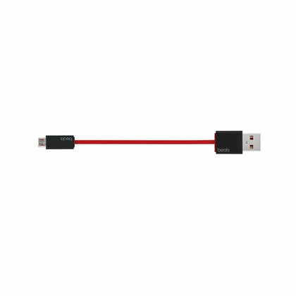 2X Short Micro USB Cable Charging charger For Beats by Dre Studio 3 2 Solo 3 RED