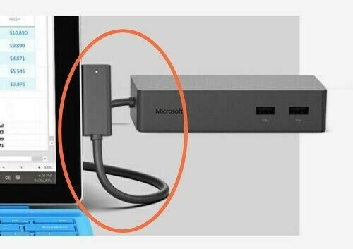 For Microsoft Docking Station Cable Surface PRO4 / PRO3 BOOK 4