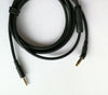 Black Audio Cable MIC AUX cord For AKG K490 NC K545 Q460 N60NC N700NC Headphones