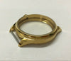 44mm 316L Steel Plating 18K Gold Watch Cases Fit ETA6497/6498 ST36 Movement