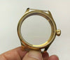 44mm 316L Steel Plating 18K Gold Watch Cases Fit ETA6497/6498 ST36 Movement