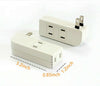 High Power 1 US Plug to 3 Outlet Power Converter Splitter Socket Adapter Charger