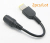 2X 7.9mm to Square Converter Cable Cord for ThinkPad T440 T440s T540p X1 Carbon