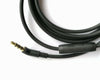Black Audio AUX Cable remote For AKG Y50 Y50BT Y500 Y40 Y40BT Y45BT Headphones