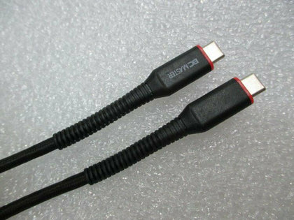 6ft nylon METAL Type C to Type C USB 3.1 Fast Charging Cable cord For pixel 2 XL