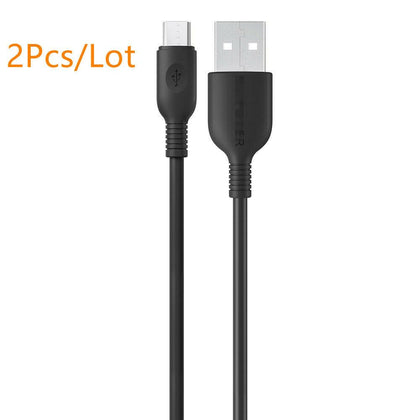 2X Micro USB sync DATA Cable Fast charging 22awg cord For phoneTabltes & GPS