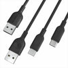 2X Micro USB sync DATA Cable Fast charging 22awg cord For phoneTabltes & GPS