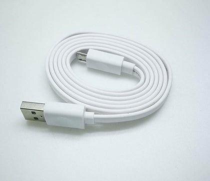 LENOVO WHITE 3FT 2A/3A FLAT MICRO USB CABLE CHARGING POWER CORD DATA SYNC WIRE