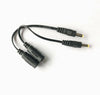 2X 4.8mm x 1.7mm Male Plug to 5.5mm x 2.1mm female socket DC Power Adapter cable