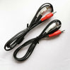 2X 3ft 3.5mm AUX Stereo to 2 RCA Male Audio Y Cable Wire Adapter Cord MP3 iPod