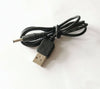 USB to 3.5mm x 1.35mm Barrel Connector 5V DC Power Cable Cord Jack Male Supply