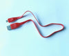 Red Micro USB Charger Flat Cable Cord for Jbl under armour sport earphone 40cm